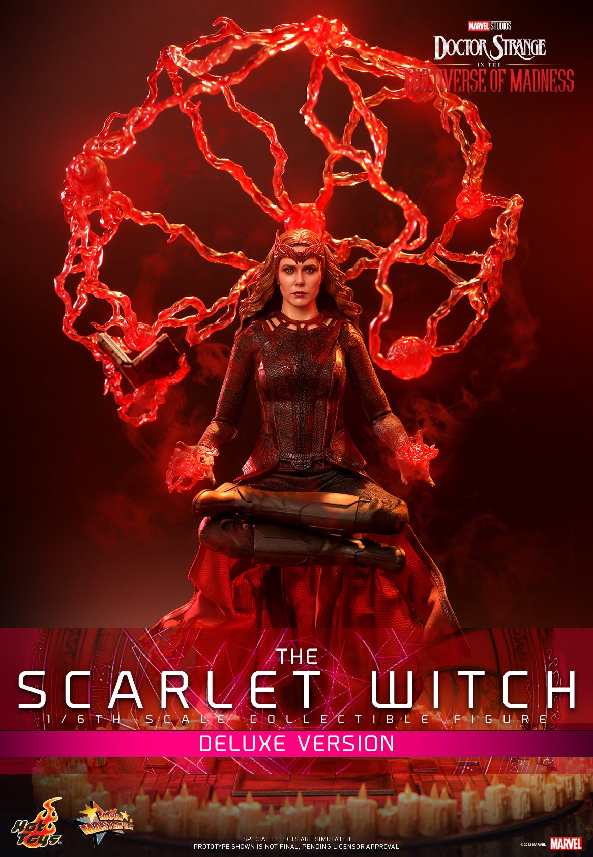 (PO) Movie Masterpiece Series MMS653 - Doctor Strange in the Multiverse of Madness - The Scarlet Witch (Deluxe Version)