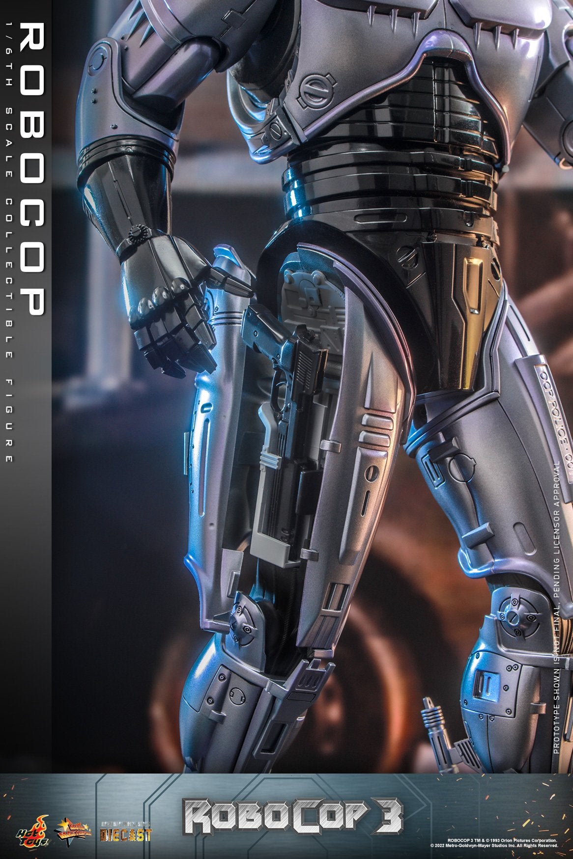 (PO) Movie Masterpiece Series Diecast MMS669D49 - Robocop 3 - Robocop