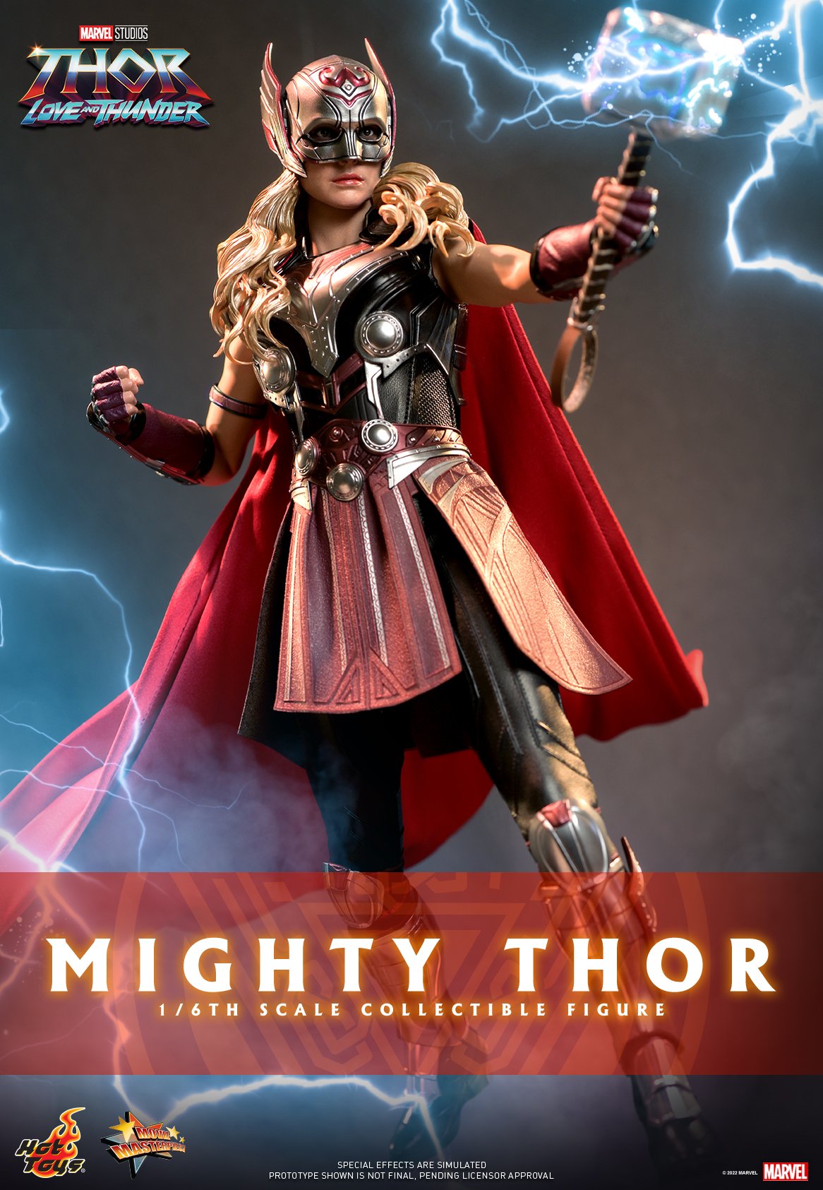 (PO) Movie Masterpiece Series MMS663 - Thor: Love and Thunder - Mighty Thor
