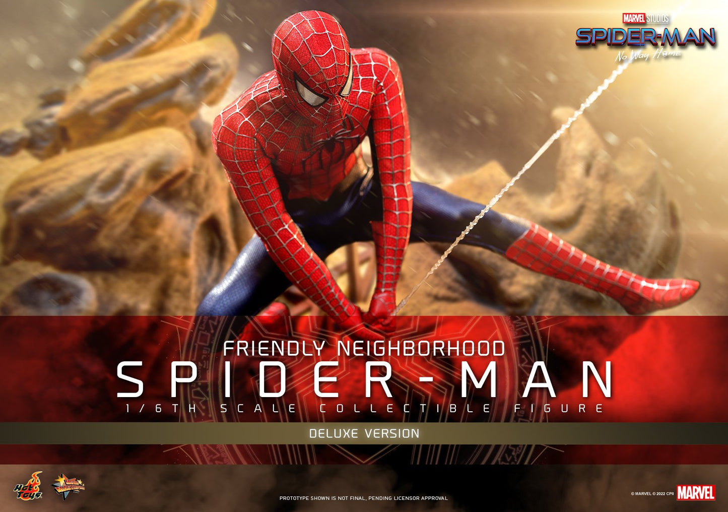 (PO) Movie Masterpiece Series MMS662 - Spider-Man: No Way Home - Friendly Neighborhood Spider-Man (Deluxe Version)