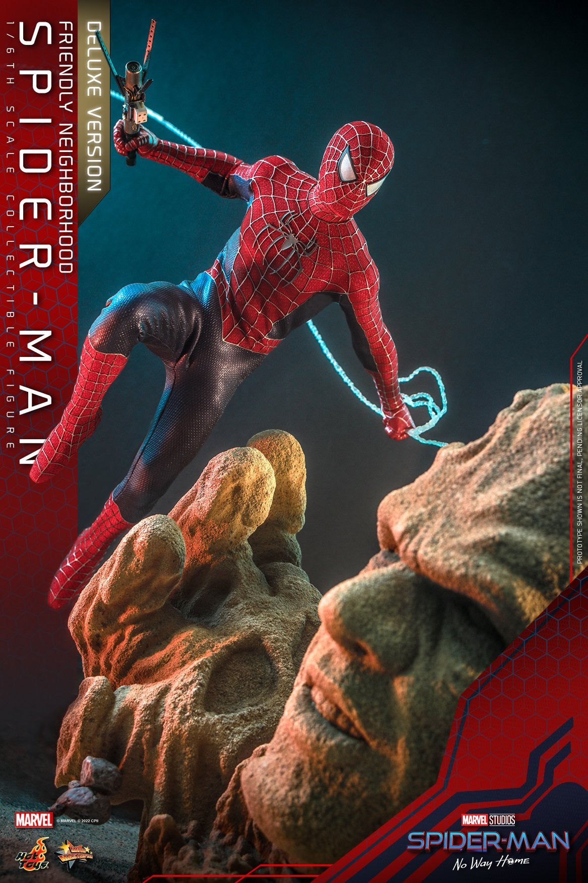 (PO) Movie Masterpiece Series MMS662 - Spider-Man: No Way Home - Friendly Neighborhood Spider-Man (Deluxe Version)