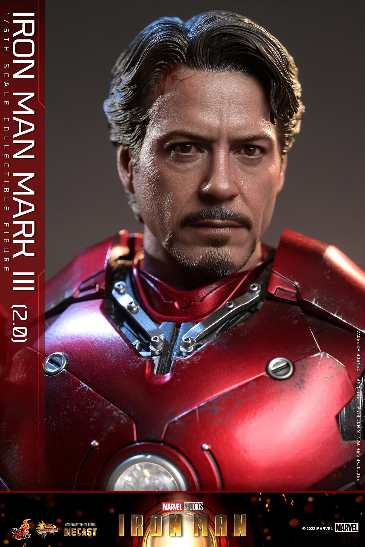 (PO) Movie Masterpiece Series Diecast MMS664D48 - Iron Man - Iron Man Mark III (2.0)