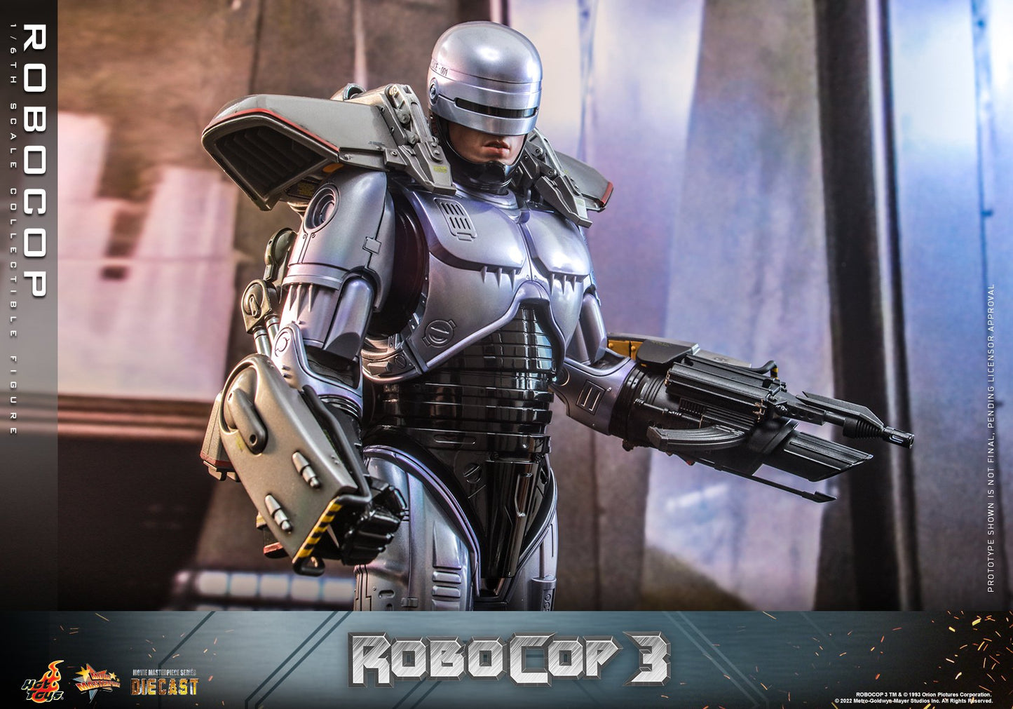 (PO) Movie Masterpiece Series Diecast MMS669D49 - Robocop 3 - Robocop