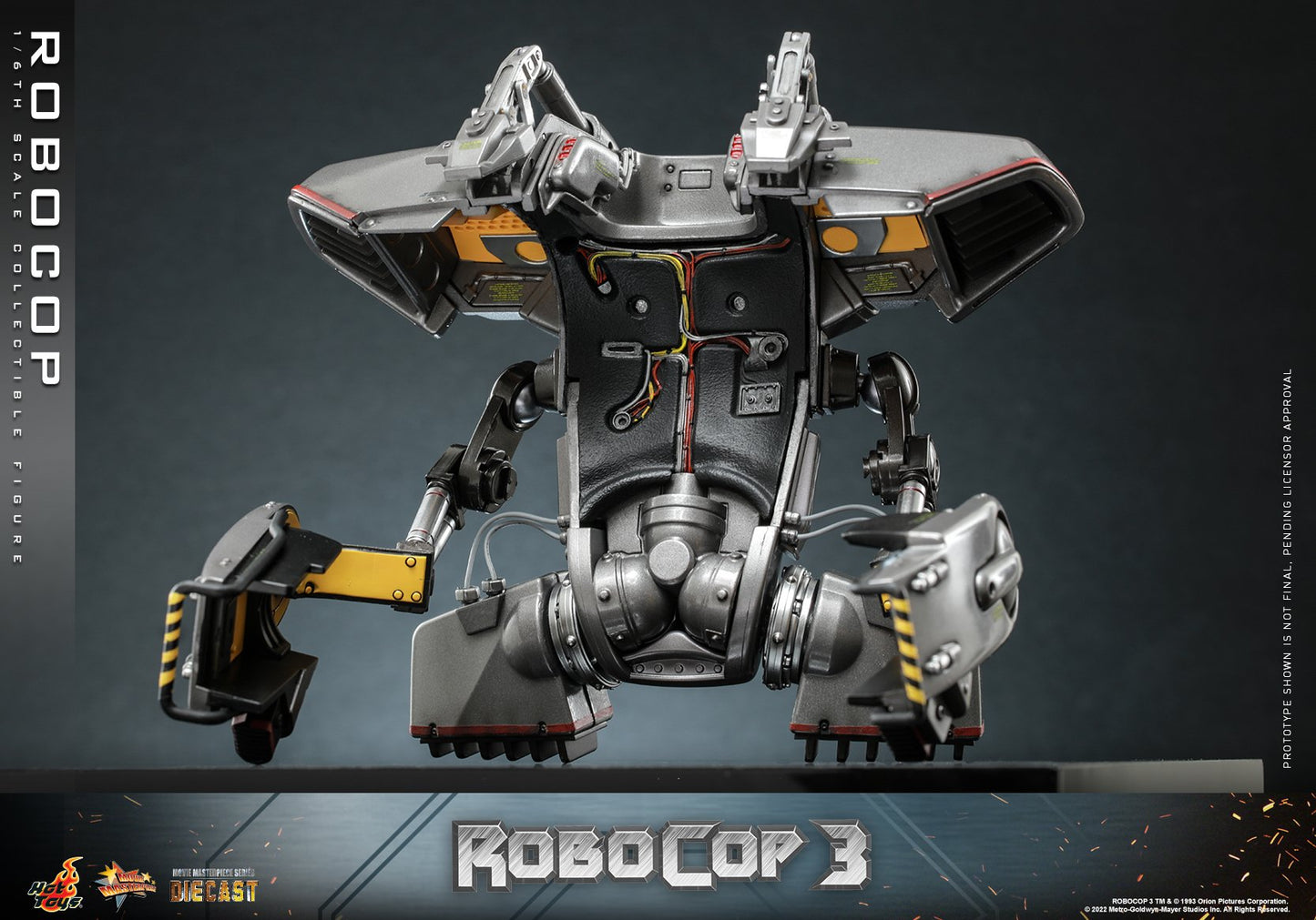 (PO) Movie Masterpiece Series Diecast MMS669D49 - Robocop 3 - Robocop