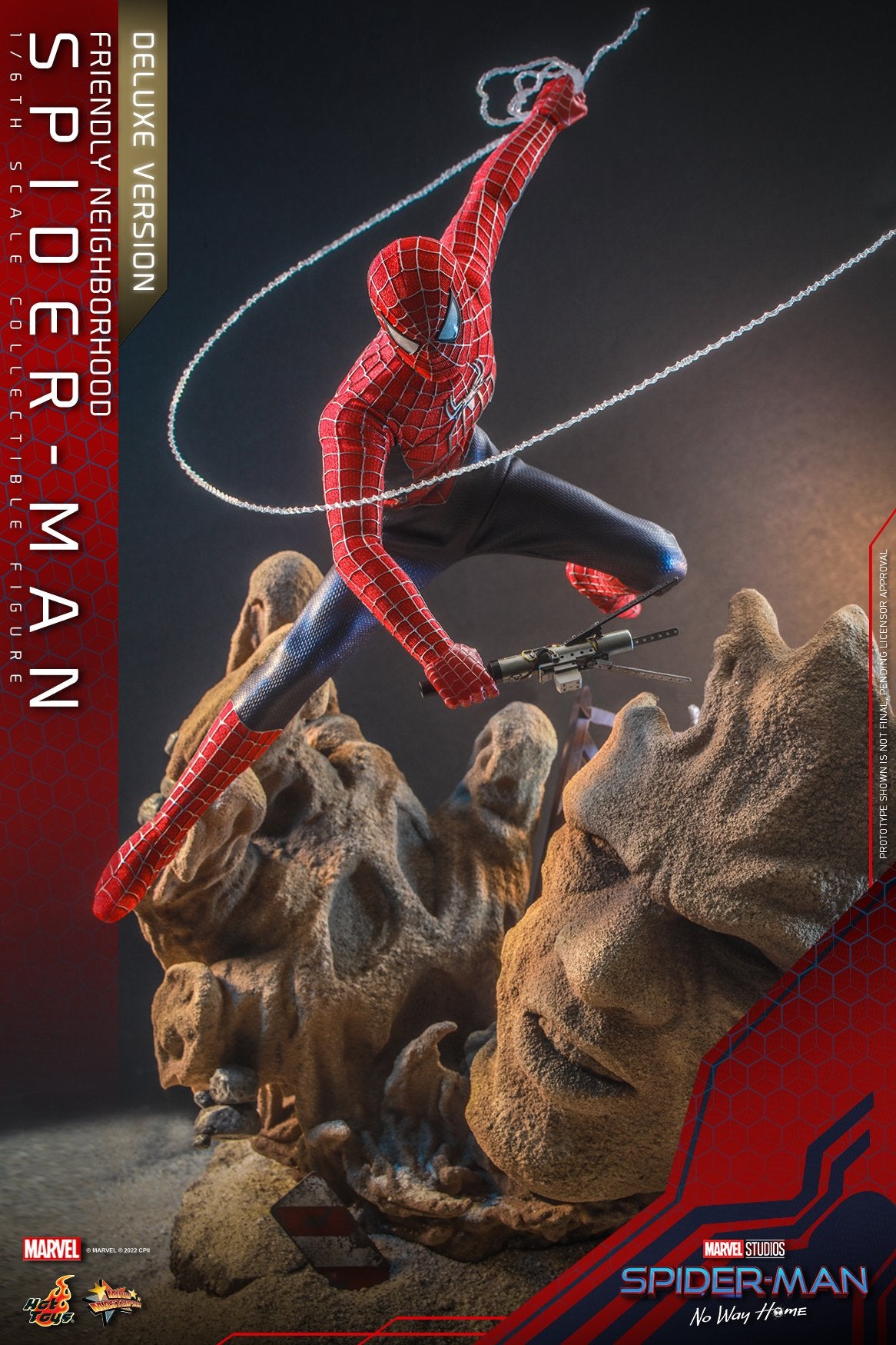 (PO) Movie Masterpiece Series MMS662 - Spider-Man: No Way Home - Friendly Neighborhood Spider-Man (Deluxe Version)