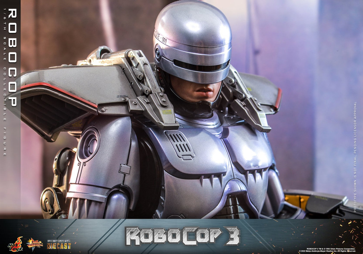 (PO) Movie Masterpiece Series Diecast MMS669D49 - Robocop 3 - Robocop