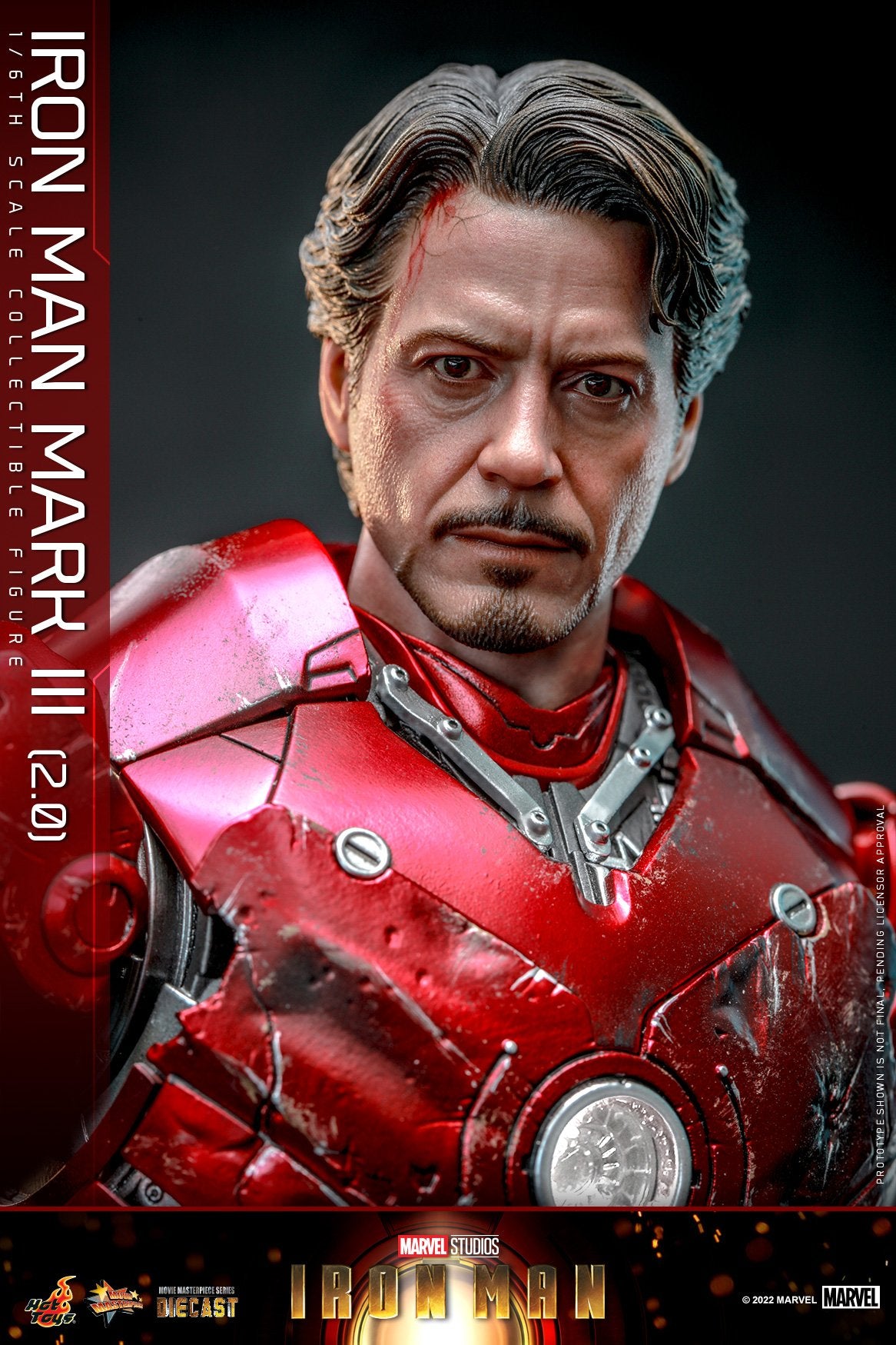 (PO) Movie Masterpiece Series Diecast MMS664D48 - Iron Man - Iron Man Mark III (2.0)