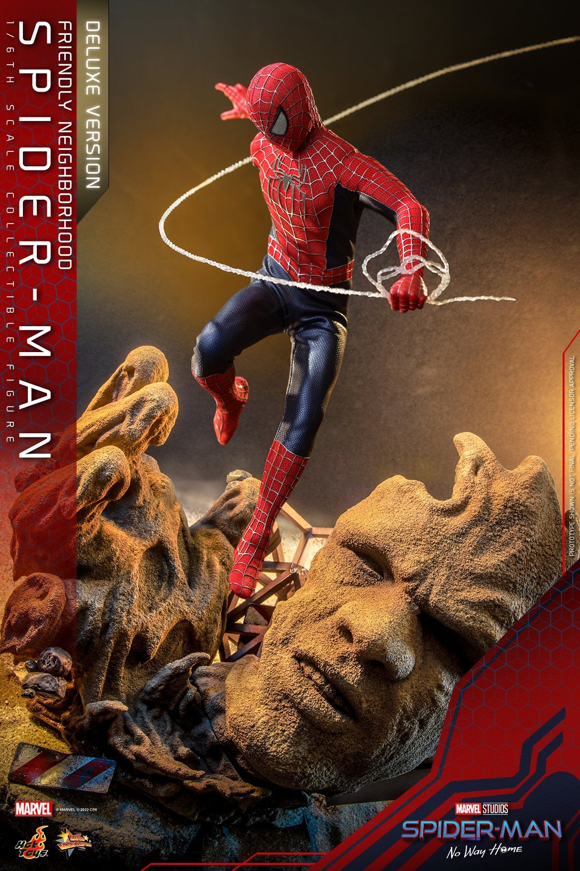 (PO) Movie Masterpiece Series MMS662 - Spider-Man: No Way Home - Friendly Neighborhood Spider-Man (Deluxe Version)