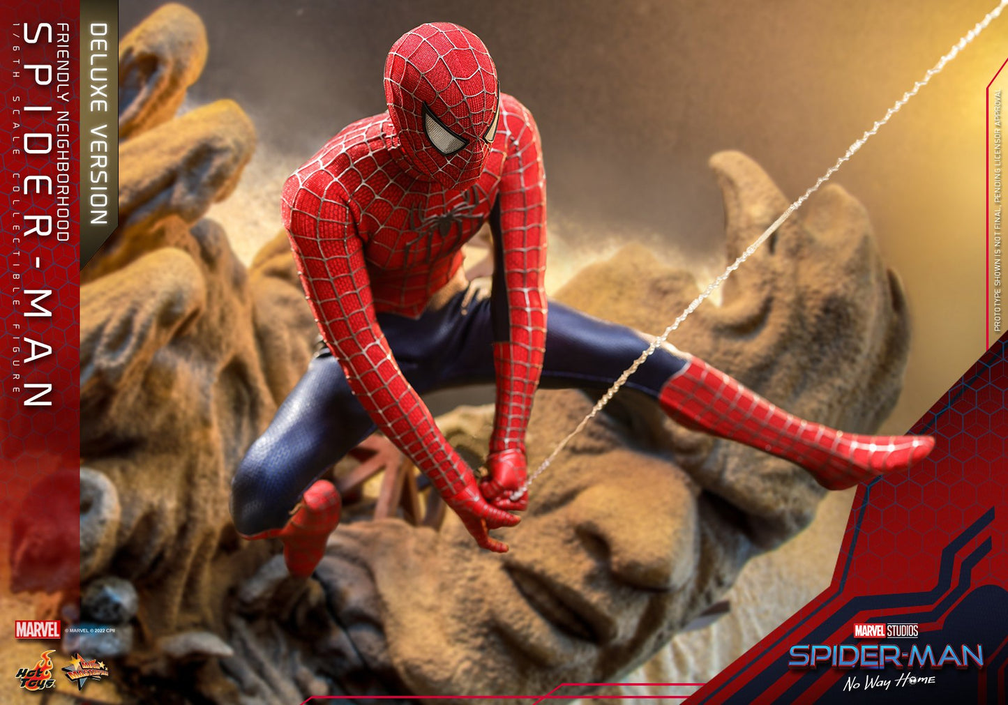 (PO) Movie Masterpiece Series MMS662 - Spider-Man: No Way Home - Friendly Neighborhood Spider-Man (Deluxe Version)