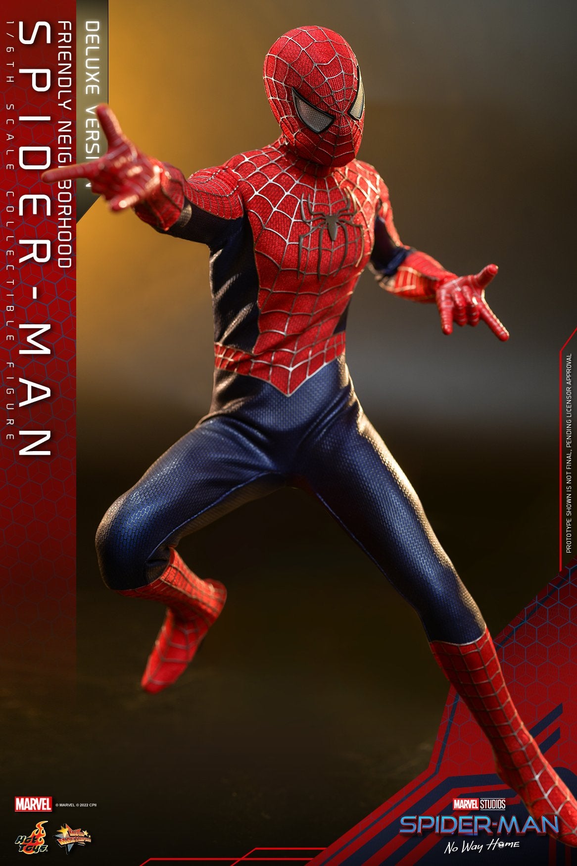 (PO) Movie Masterpiece Series MMS662 - Spider-Man: No Way Home - Friendly Neighborhood Spider-Man (Deluxe Version)