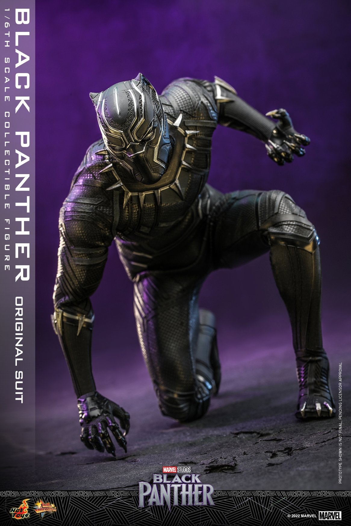 (PO) Movie Masterpiece Series MMS671 - Black Panther Legacy - Black Panther (Original Suit)