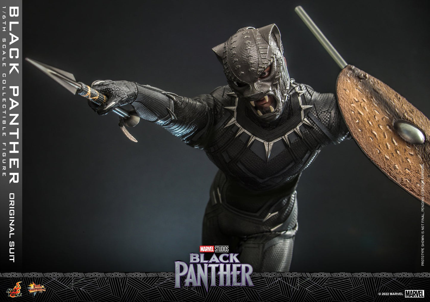 (PO) Movie Masterpiece Series MMS671 - Black Panther Legacy - Black Panther (Original Suit)