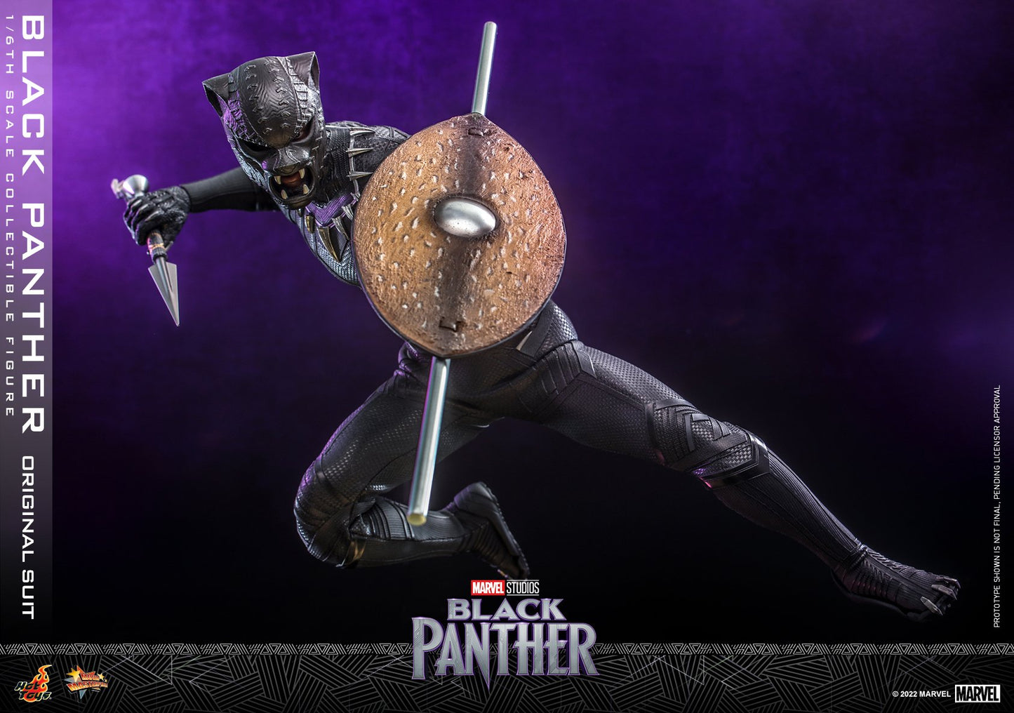 (PO) Movie Masterpiece Series MMS671 - Black Panther Legacy - Black Panther (Original Suit)