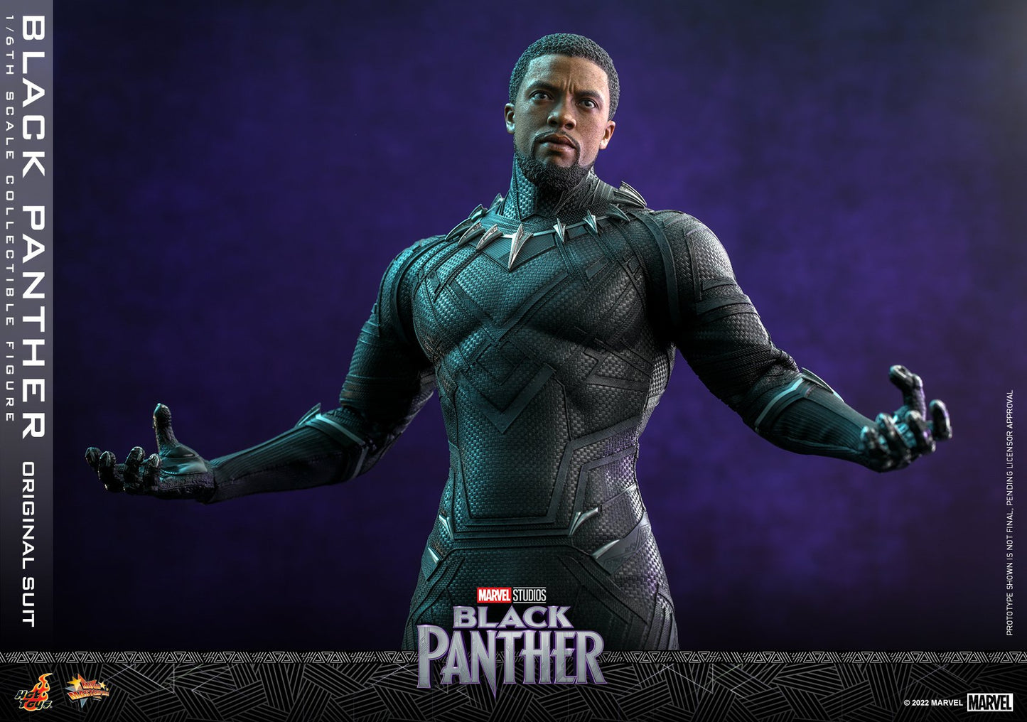 (PO) Movie Masterpiece Series MMS671 - Black Panther Legacy - Black Panther (Original Suit)