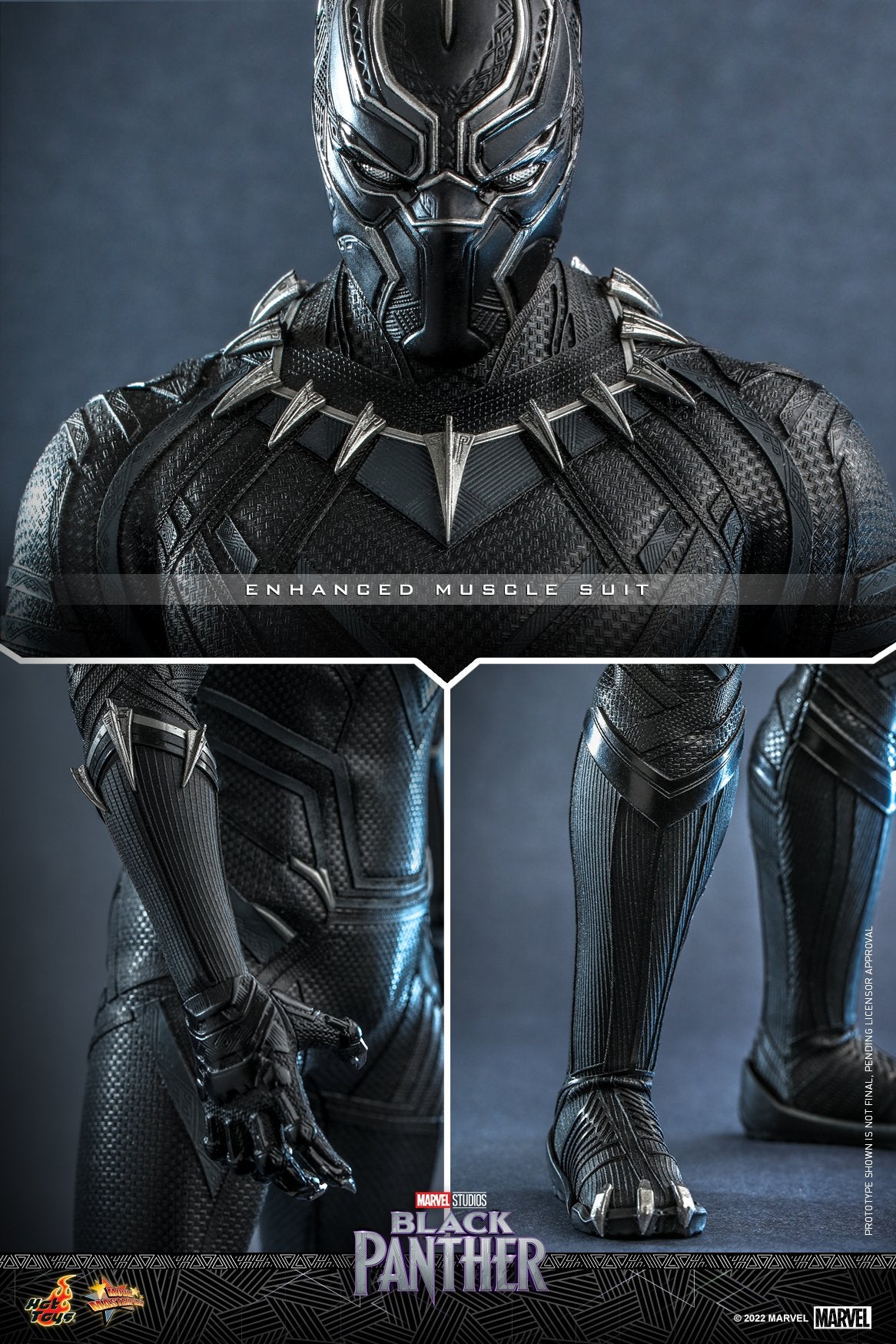 (PO) Movie Masterpiece Series MMS671 - Black Panther Legacy - Black Panther (Original Suit)