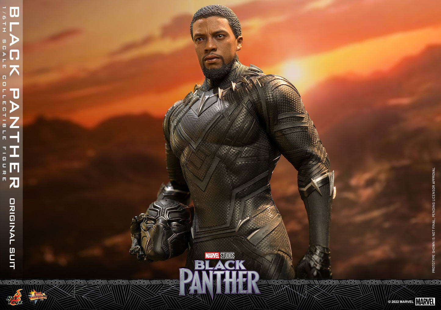 (PO) Movie Masterpiece Series MMS671 - Black Panther Legacy - Black Panther (Original Suit)