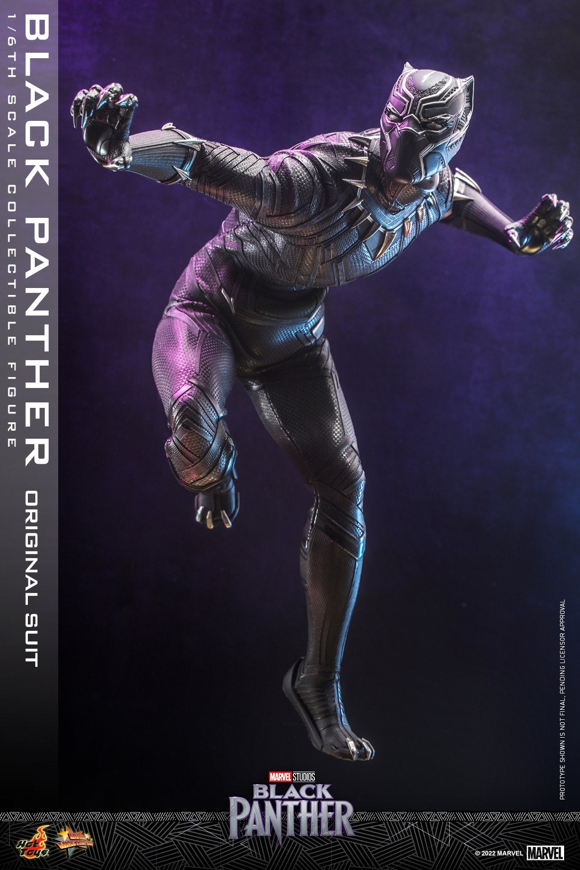 (PO) Movie Masterpiece Series MMS671 - Black Panther Legacy - Black Panther (Original Suit)