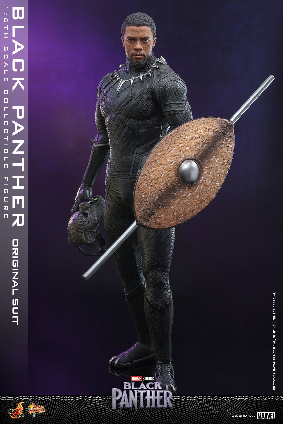 (PO) Movie Masterpiece Series MMS671 - Black Panther Legacy - Black Panther (Original Suit)