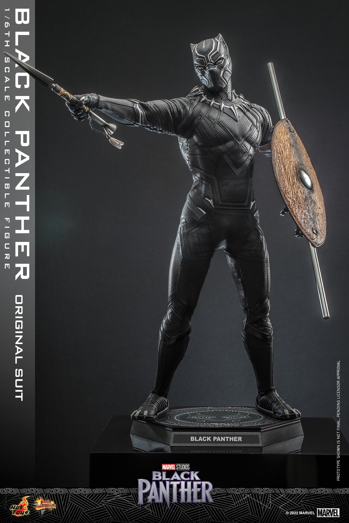 (PO) Movie Masterpiece Series MMS671 - Black Panther Legacy - Black Panther (Original Suit)