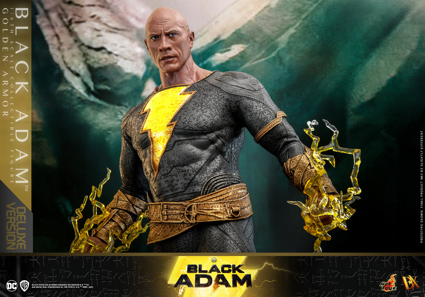 (PO) Deluxe Series DX29 - Black Adam - Black Adam (Golden Armor) (Deluxe Version)