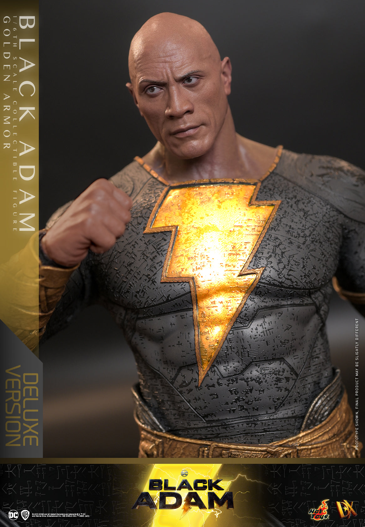 (PO) Deluxe Series DX29 - Black Adam - Black Adam (Golden Armor) (Deluxe Version)