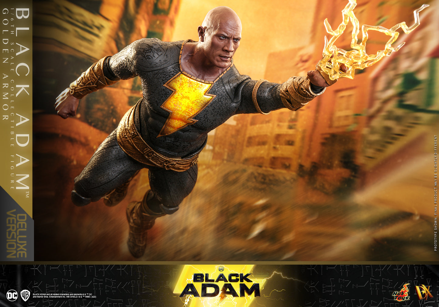 (PO) Deluxe Series DX29 - Black Adam - Black Adam (Golden Armor) (Deluxe Version)