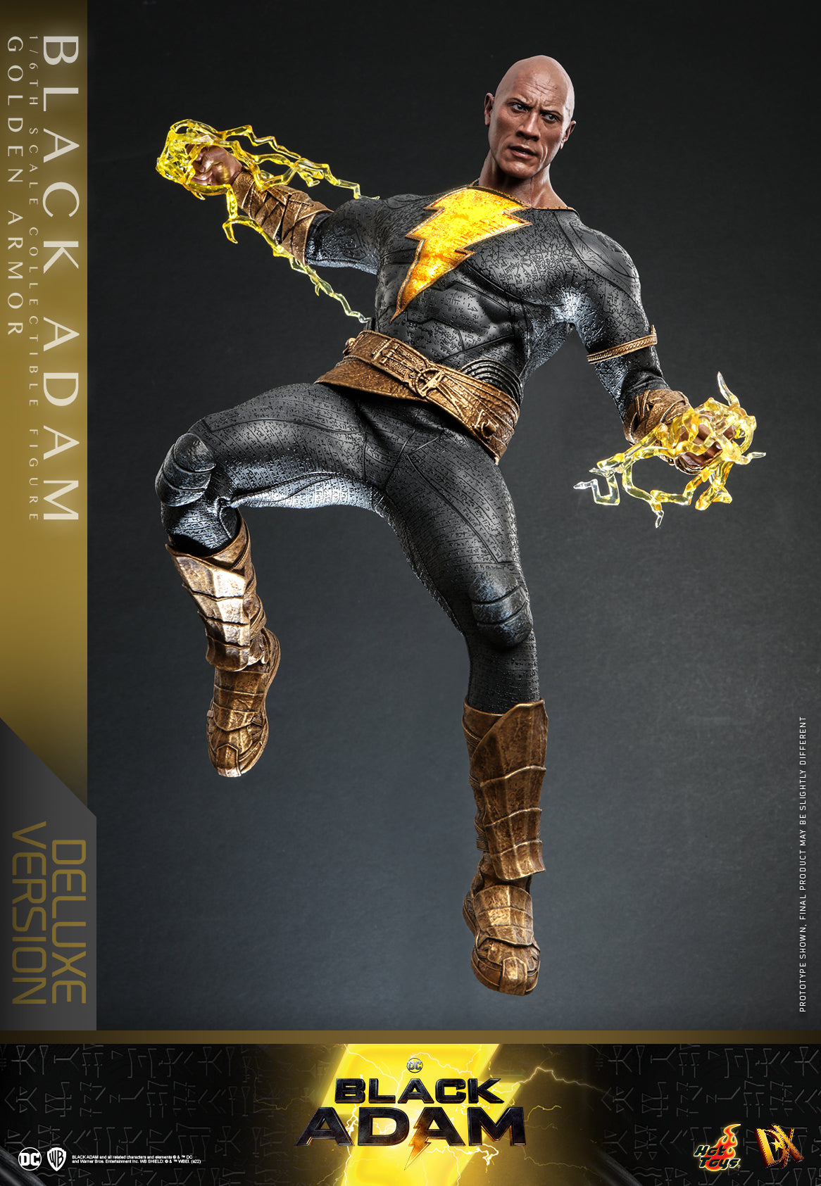 (PO) Deluxe Series DX29 - Black Adam - Black Adam (Golden Armor) (Deluxe Version)