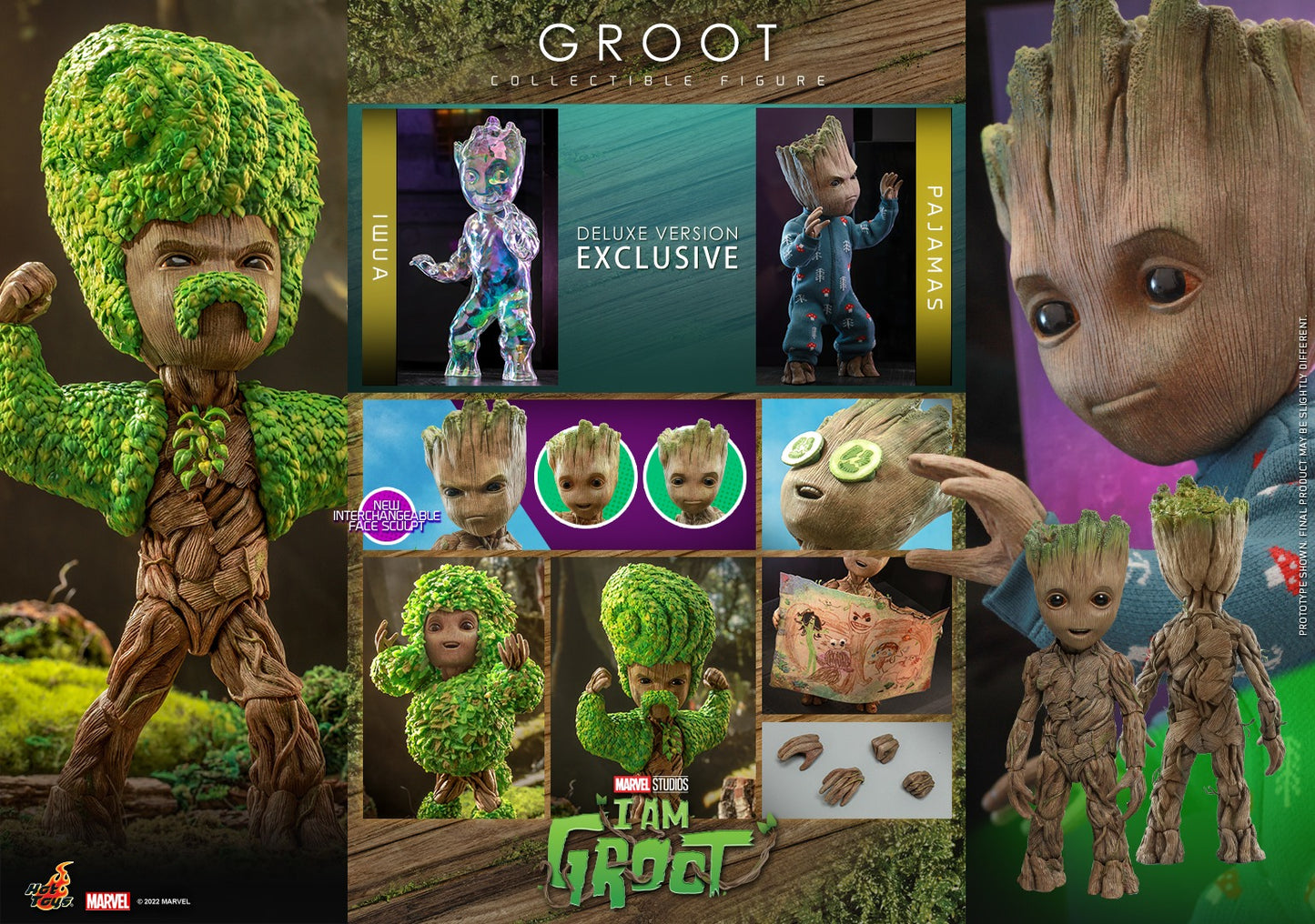 (PO) Television Masterpiece Series TMS089 - I Am Groot - Groot (Deluxe Version)