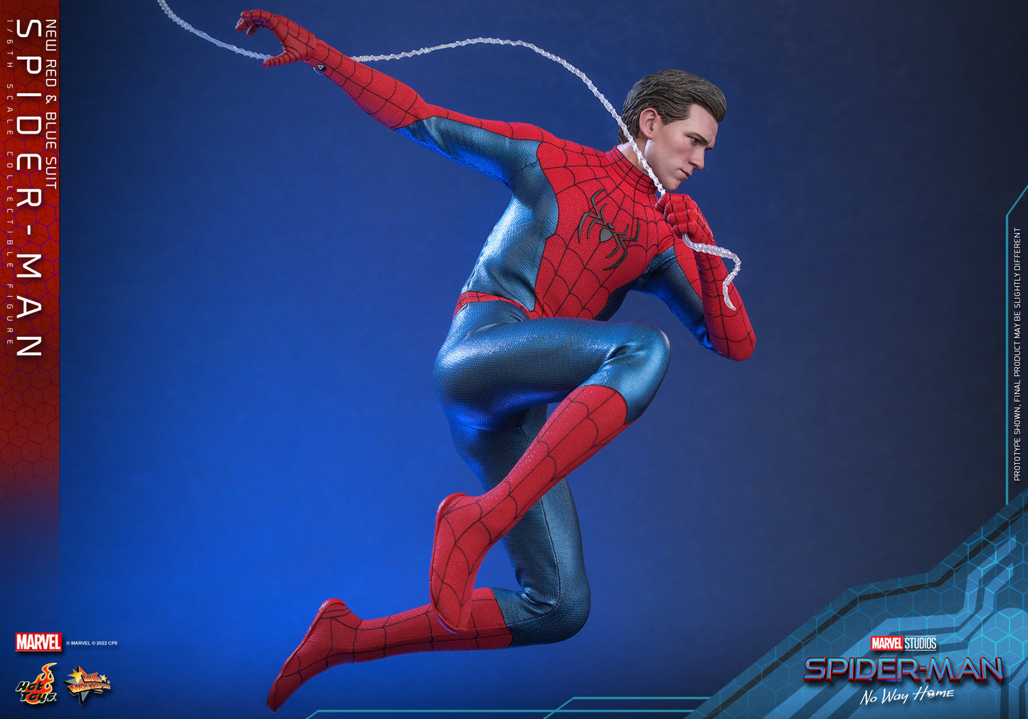 (PO) Movie Masterpiece Series MMS679 - Spider-Man: No Way Home - Spider-Man (New Red & Blue Suit)