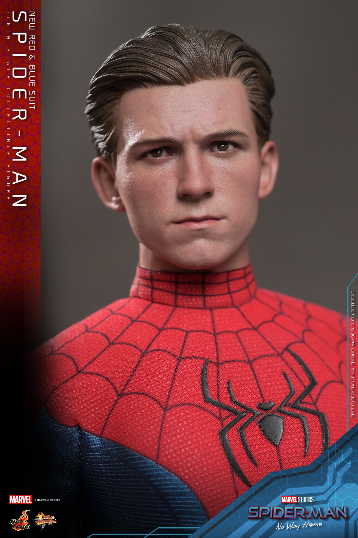 (PO) Movie Masterpiece Series MMS679 - Spider-Man: No Way Home - Spider-Man (New Red & Blue Suit)