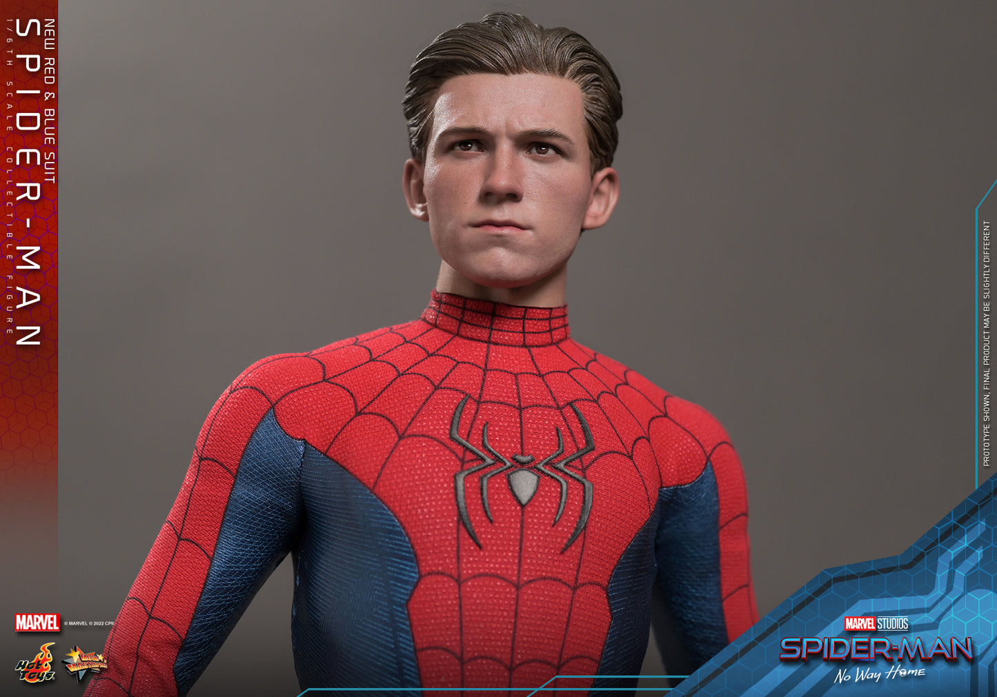 (PO) Movie Masterpiece Series MMS679 - Spider-Man: No Way Home - Spider-Man (New Red & Blue Suit)