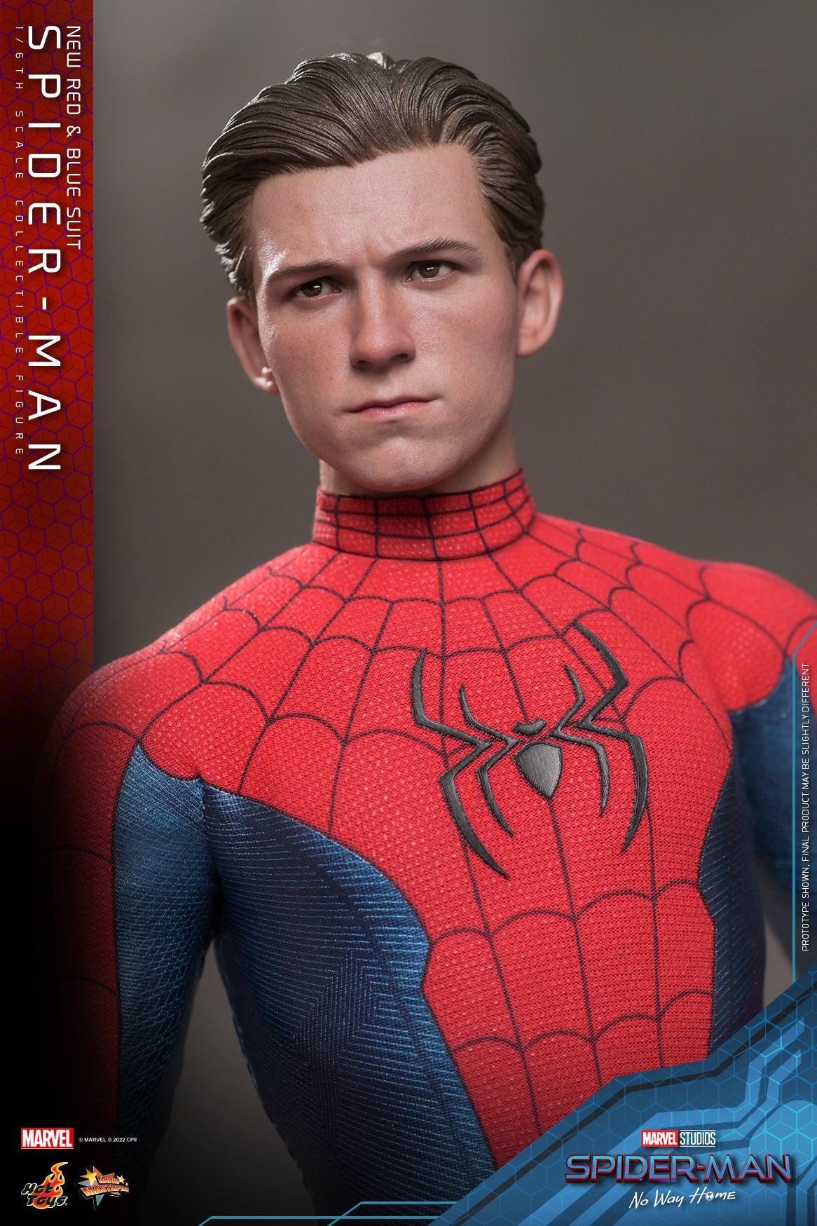 (PO) Movie Masterpiece Series MMS679 - Spider-Man: No Way Home - Spider-Man (New Red & Blue Suit)