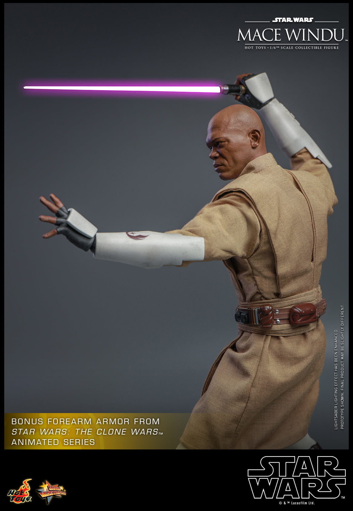 (PO) Movie Masterpiece Series MMS681 - Star Wars: Episode II Attack of the Clones - Mace Windu