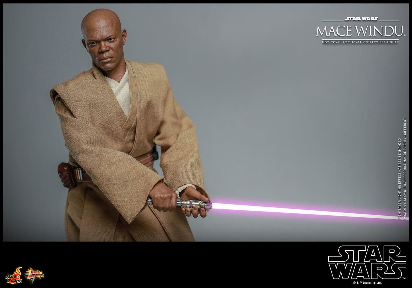 (PO) Movie Masterpiece Series MMS681 - Star Wars: Episode II Attack of the Clones - Mace Windu
