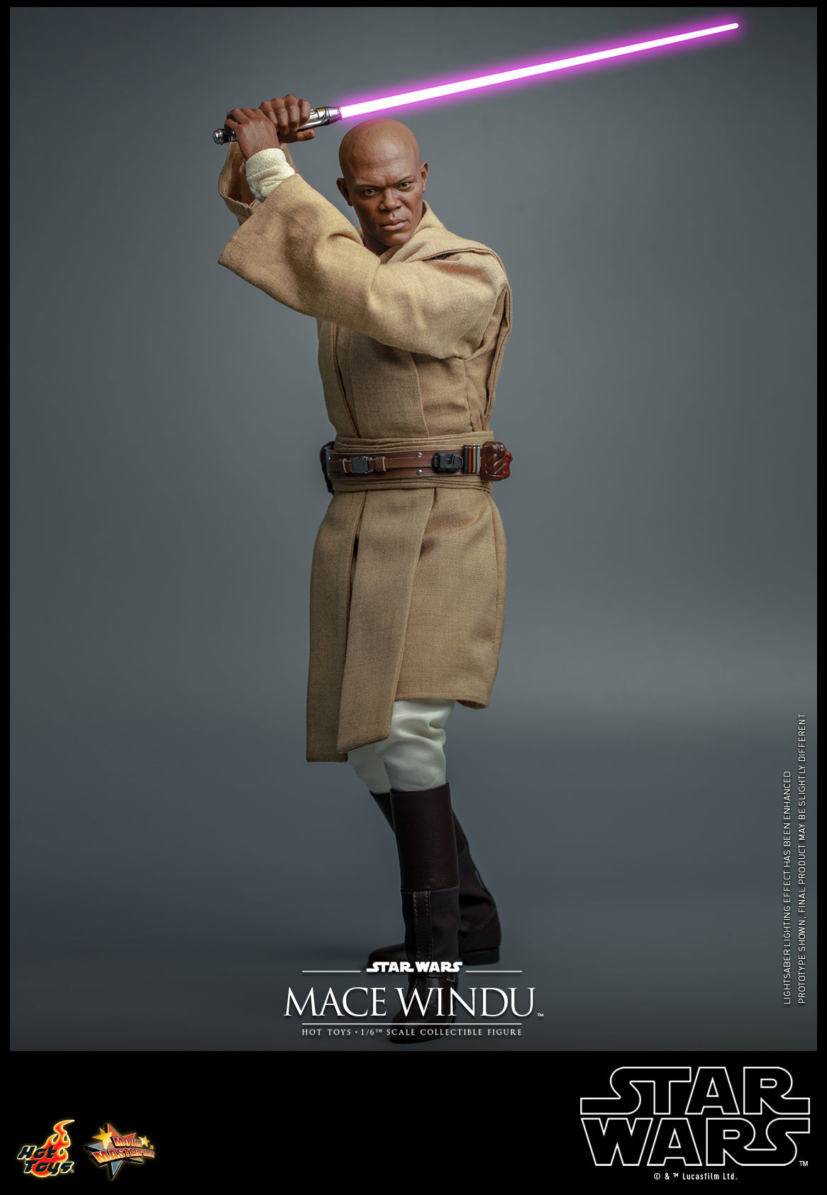 (PO) Movie Masterpiece Series MMS681 - Star Wars: Episode II Attack of the Clones - Mace Windu