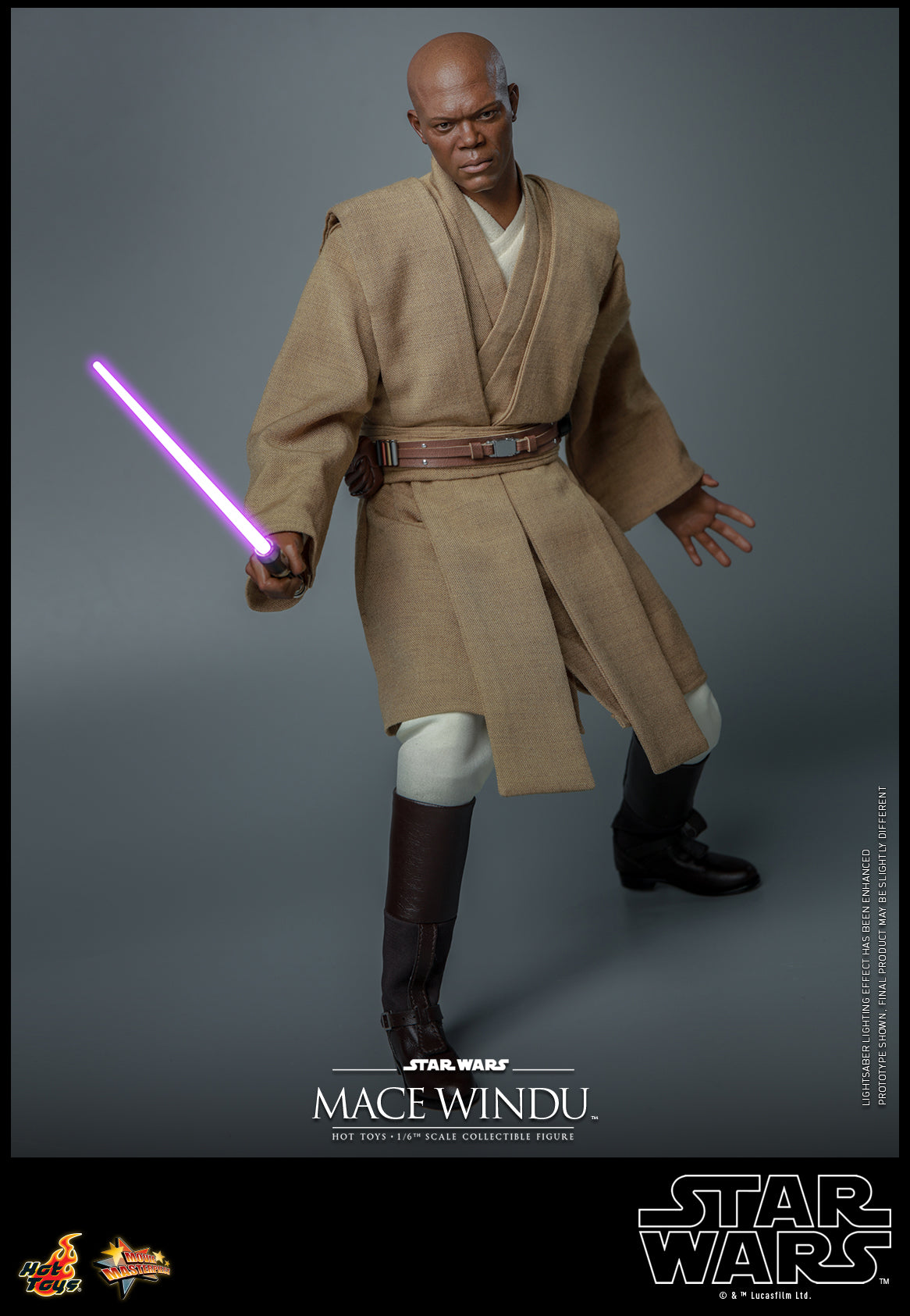 (PO) Movie Masterpiece Series MMS681 - Star Wars: Episode II Attack of the Clones - Mace Windu