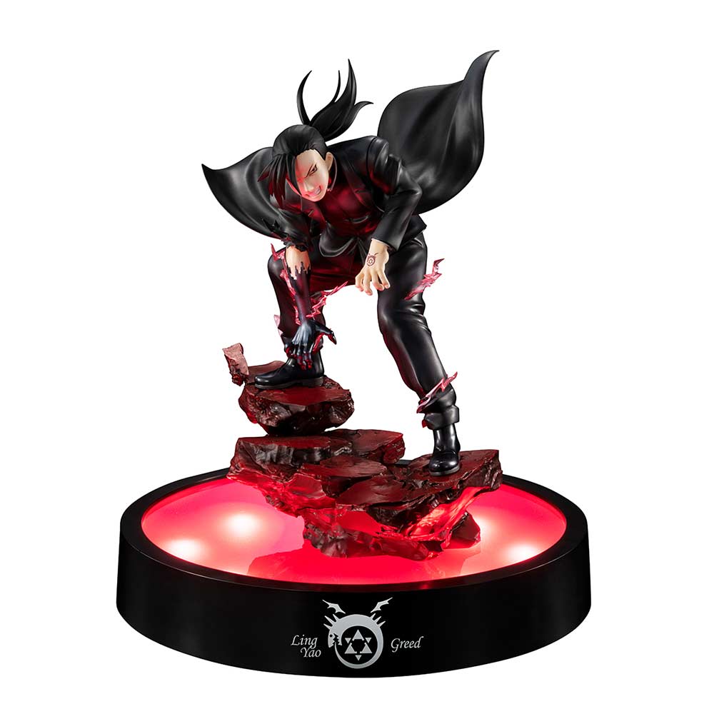 (PO) Precious G.E.M. Fullmetal Alchemist - Greed (Lin Yao) w LED Base Stand