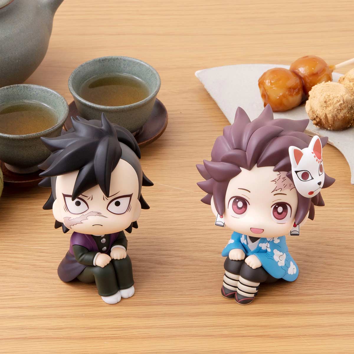(PO) Look Up Series Demon Slayer: Kimetsu no Yaiba - Genya & Kamado Tanjiro Final Selection Ver. (w/Gift)