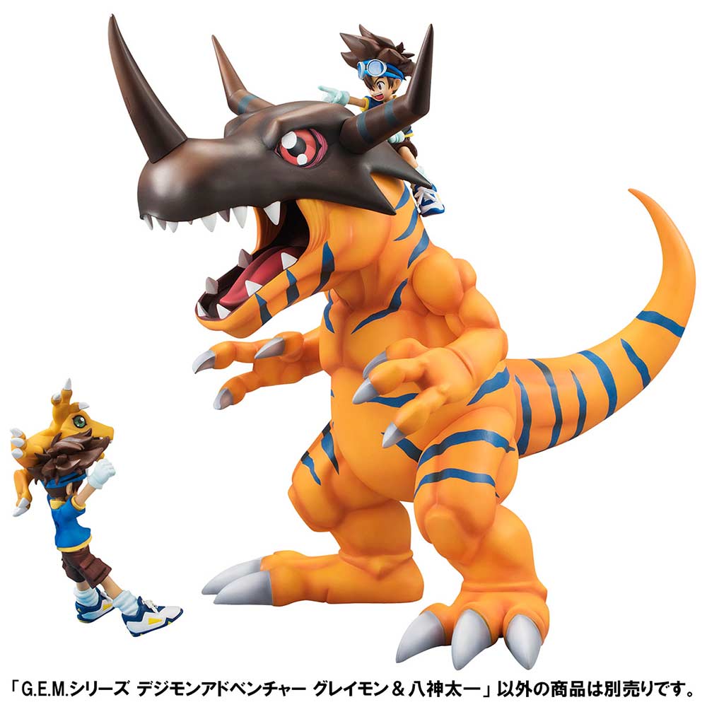 (PO) G.E.M. Series: Digimon Adventure - Greymon & Yagami Taichi