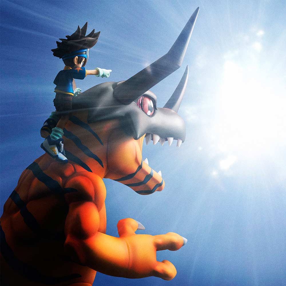 (PO) G.E.M. Series: Digimon Adventure - Greymon & Yagami Taichi