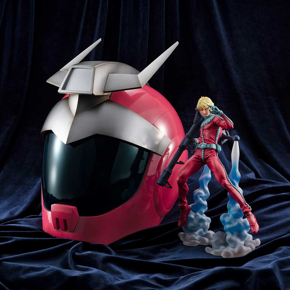 (PO) Full Scale Works Mobile Suit Gundam Char Aznable Normal Suit Helmet