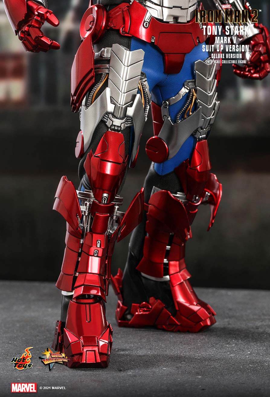 (PO) Television Masterpiece Series MMS600 - Iron Man 2 - Tony Stark (Mark V Suit Up Version) (Deluxe Version)