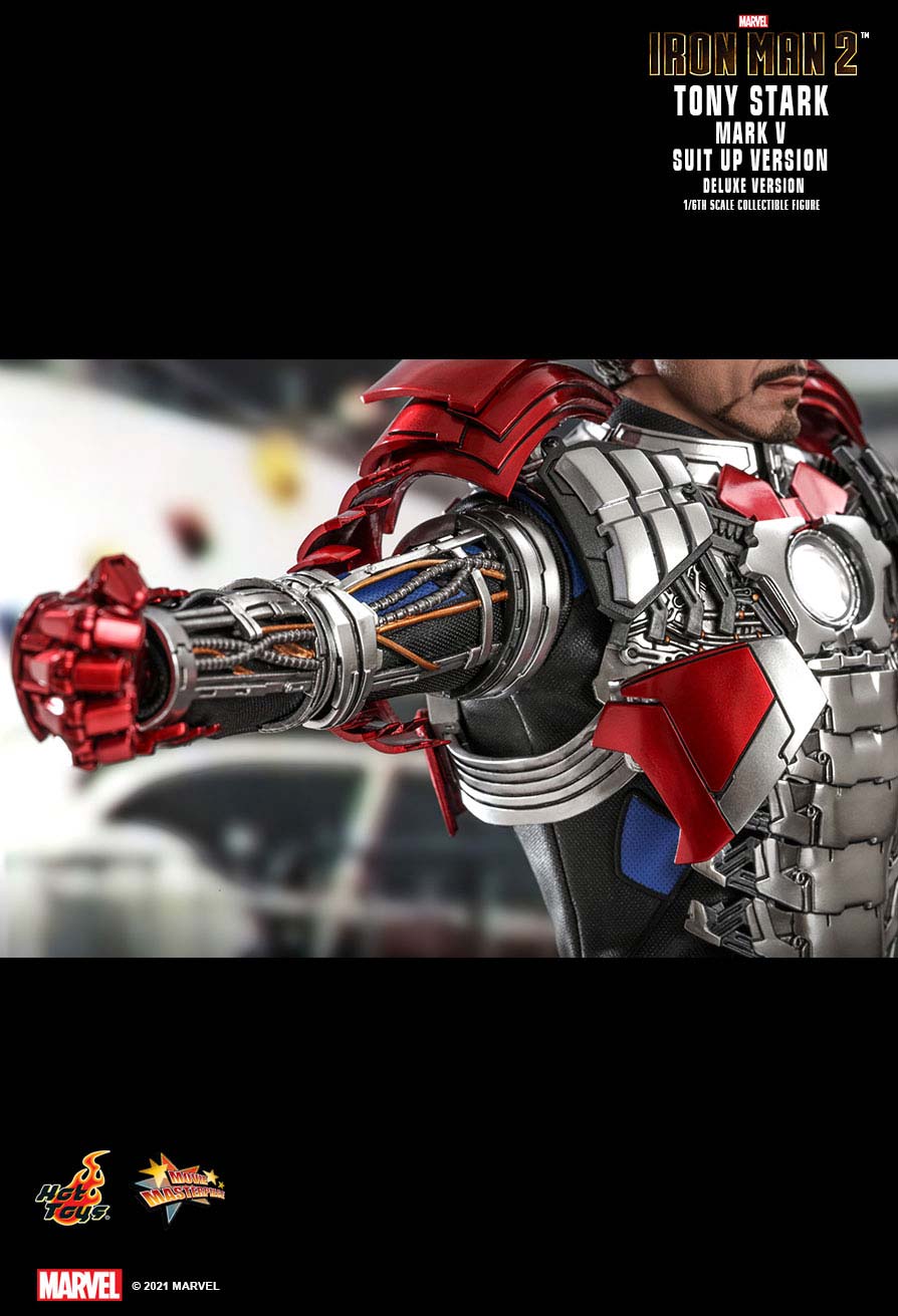 (PO) Television Masterpiece Series MMS600 - Iron Man 2 - Tony Stark (Mark V Suit Up Version) (Deluxe Version)