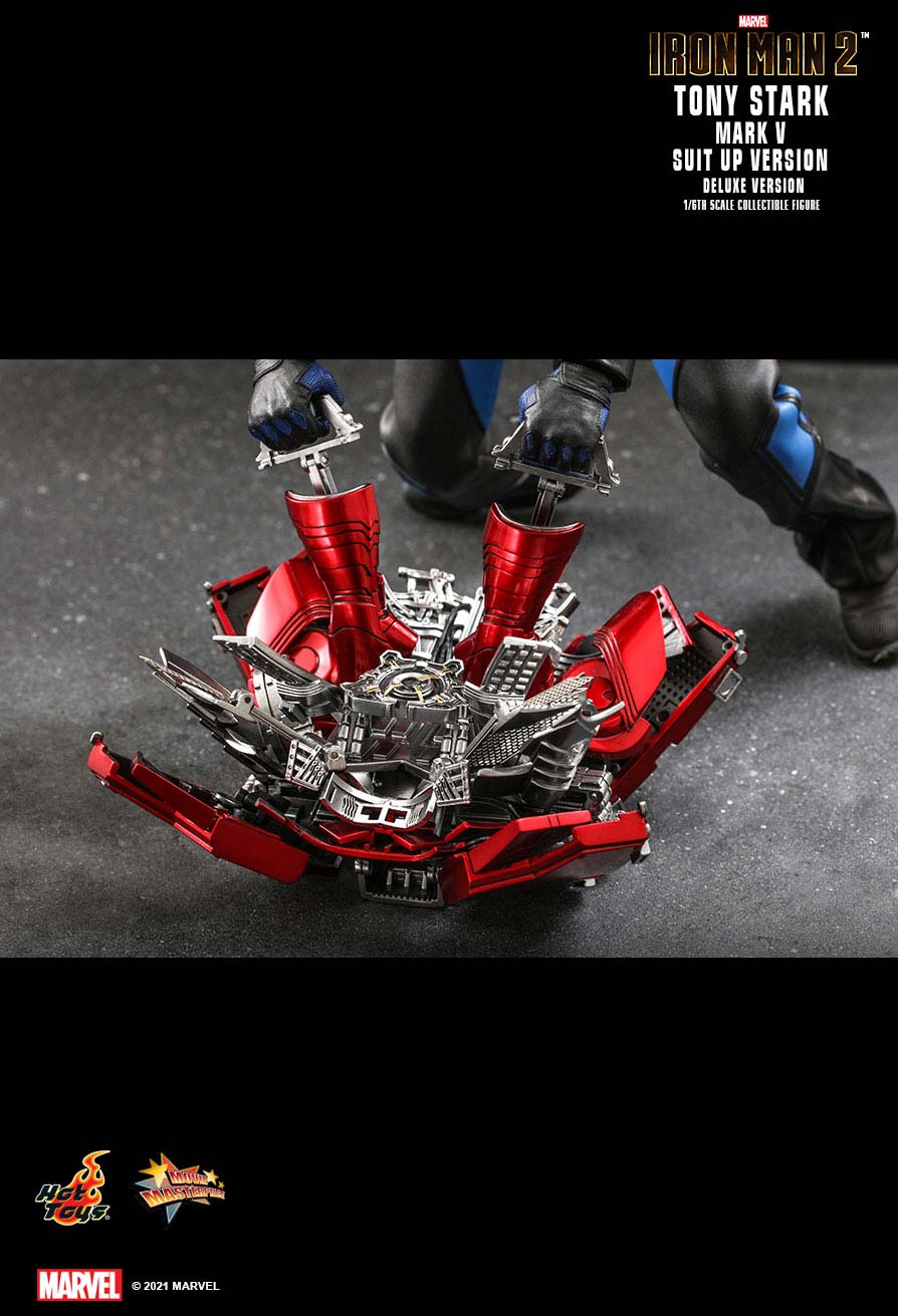 (PO) Television Masterpiece Series MMS600 - Iron Man 2 - Tony Stark (Mark V Suit Up Version) (Deluxe Version)