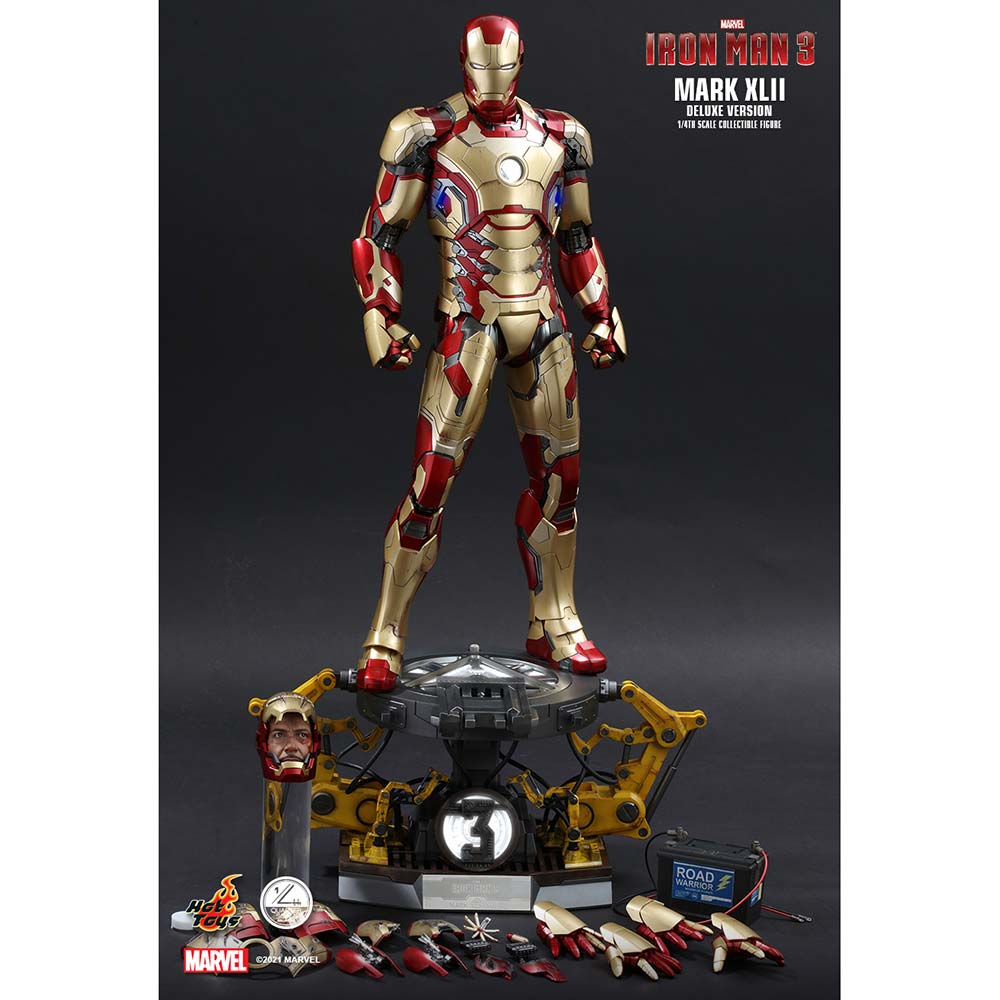 (PO) Quarter Scale QS008 - Iron Man 3 - Mark XLII (Deluxe Version) (Reissue)