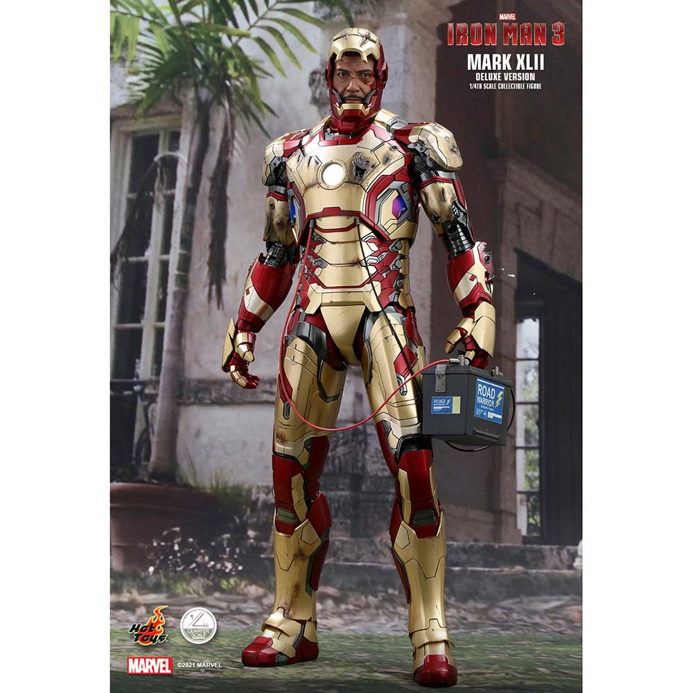 (PO) Quarter Scale QS008 - Iron Man 3 - Mark XLII (Deluxe Version) (Reissue)