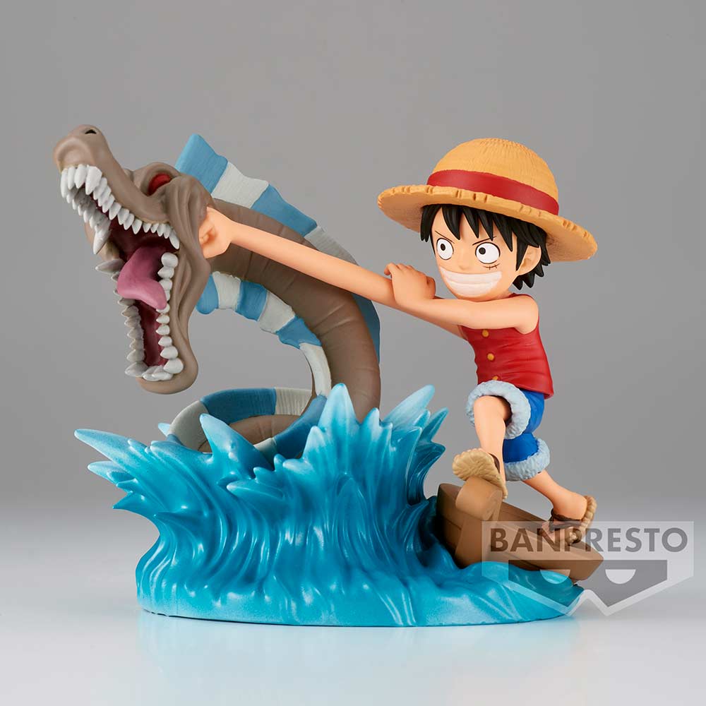 (PO) One Piece World Collectable Figure Log Stories - Monkey.D.Luffy VS Sea King "Lord of the Coast"