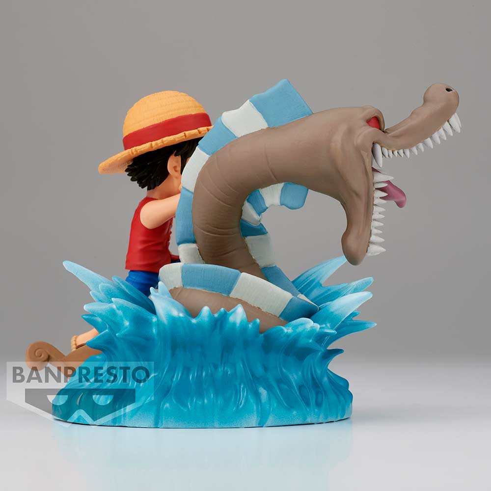(PO) One Piece World Collectable Figure Log Stories - Monkey.D.Luffy VS Sea King "Lord of the Coast"