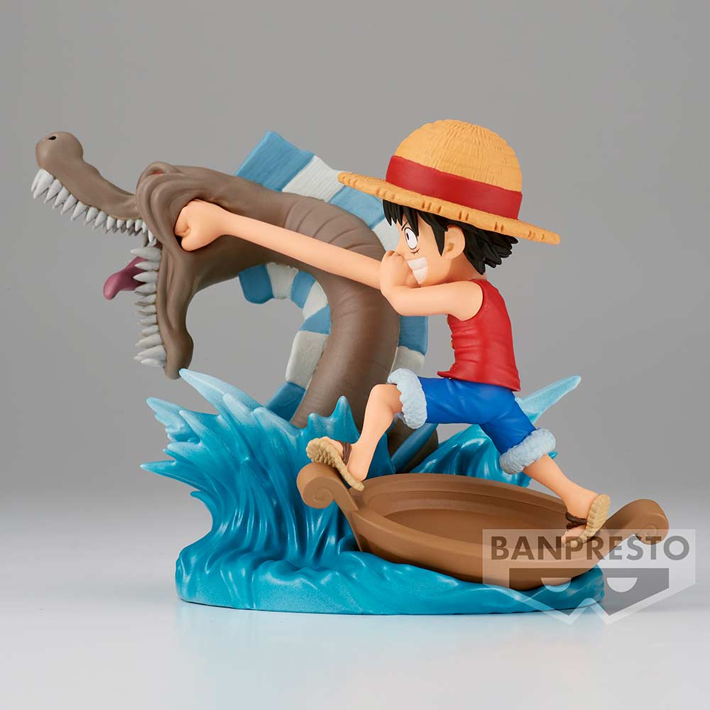 (PO) One Piece World Collectable Figure Log Stories - Monkey.D.Luffy VS Sea King "Lord of the Coast"