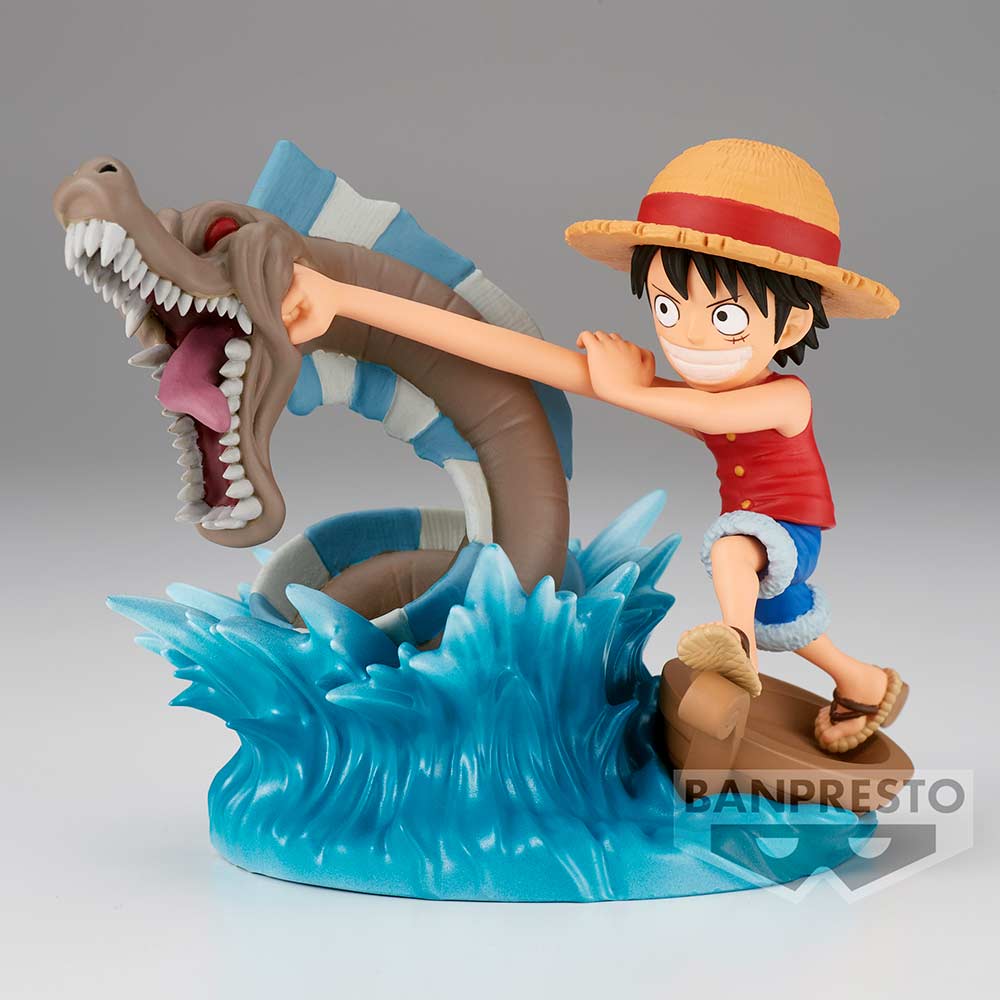 (PO) One Piece World Collectable Figure Log Stories - Monkey.D.Luffy VS Sea King "Lord of the Coast"
